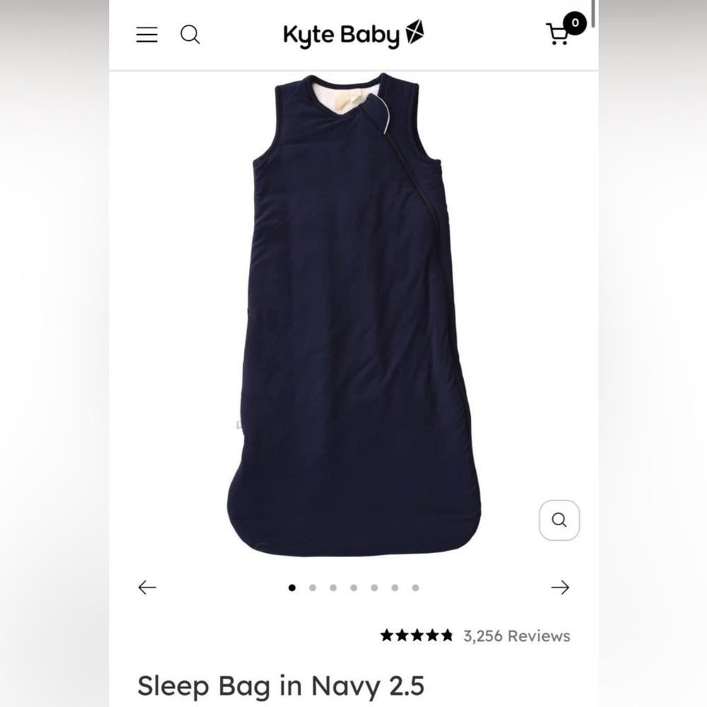 Kyte Sleep Sack 2.5 tog Size Small